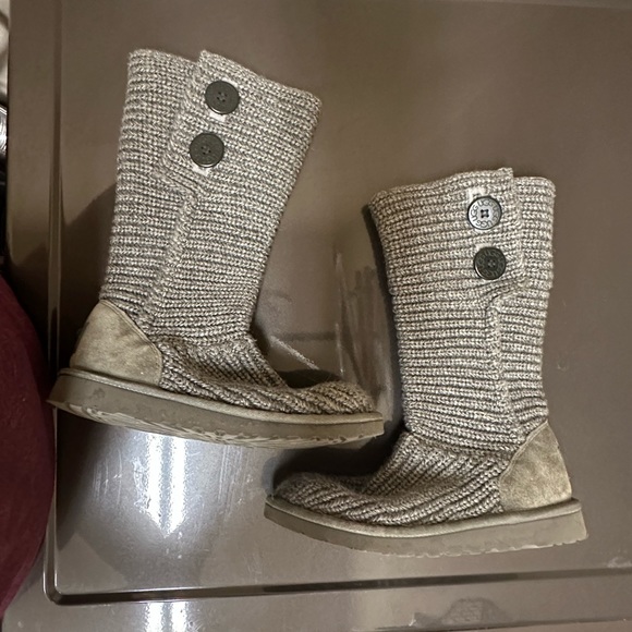 UGG Sweater Boots SZ 5 - Picture 8 of 8